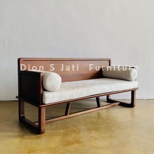 sofa ruang tamu minimalis kayu jati sofa bed minimalis