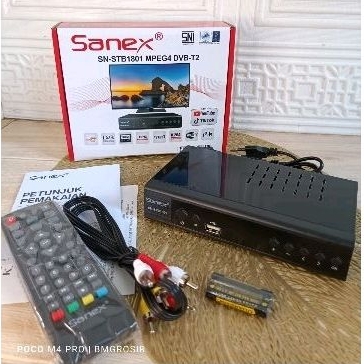 set top box STB tv digital sanex