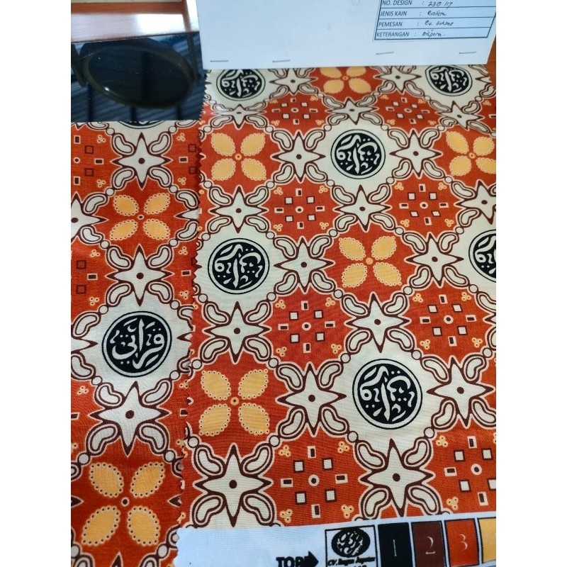Jual rol kain batik qiroati seragam madrasah bahan bsy qiroati