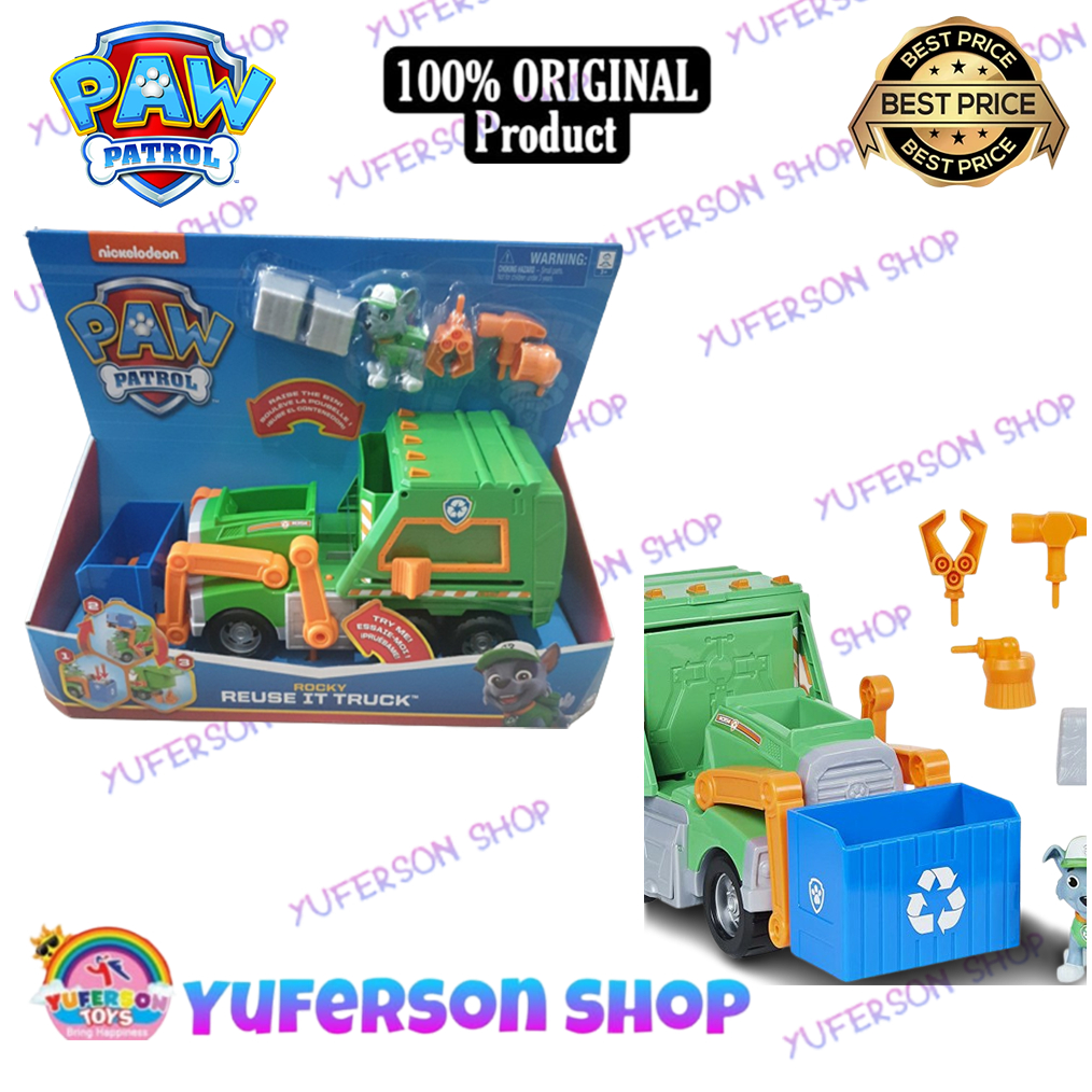 PAW Patrol Rocky Reuse It Truck Spin Master
