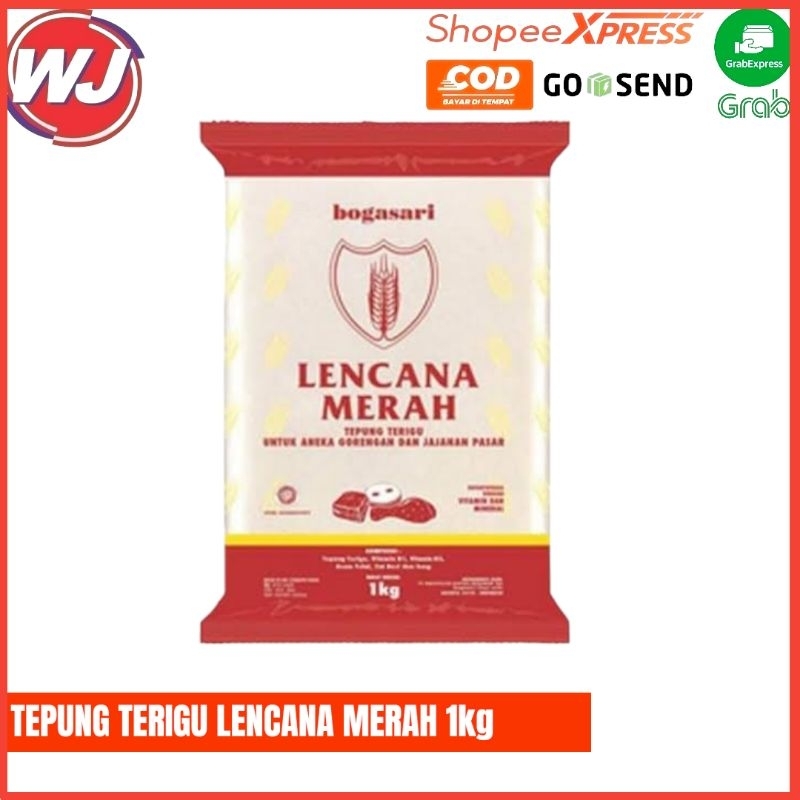 

TEPUNG TERIGU LENCANA MERAH 1kg