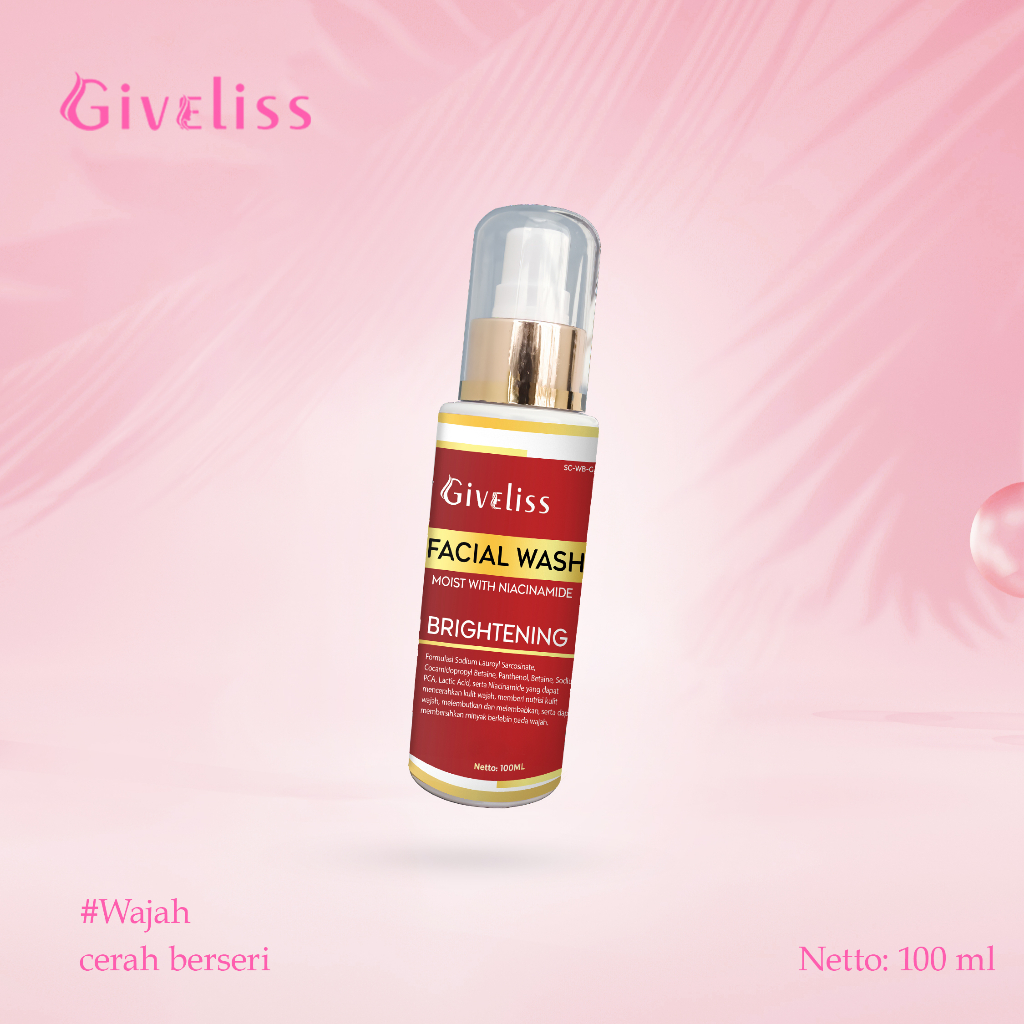 GIVELISS Moist With Niacinamide Facial Wash