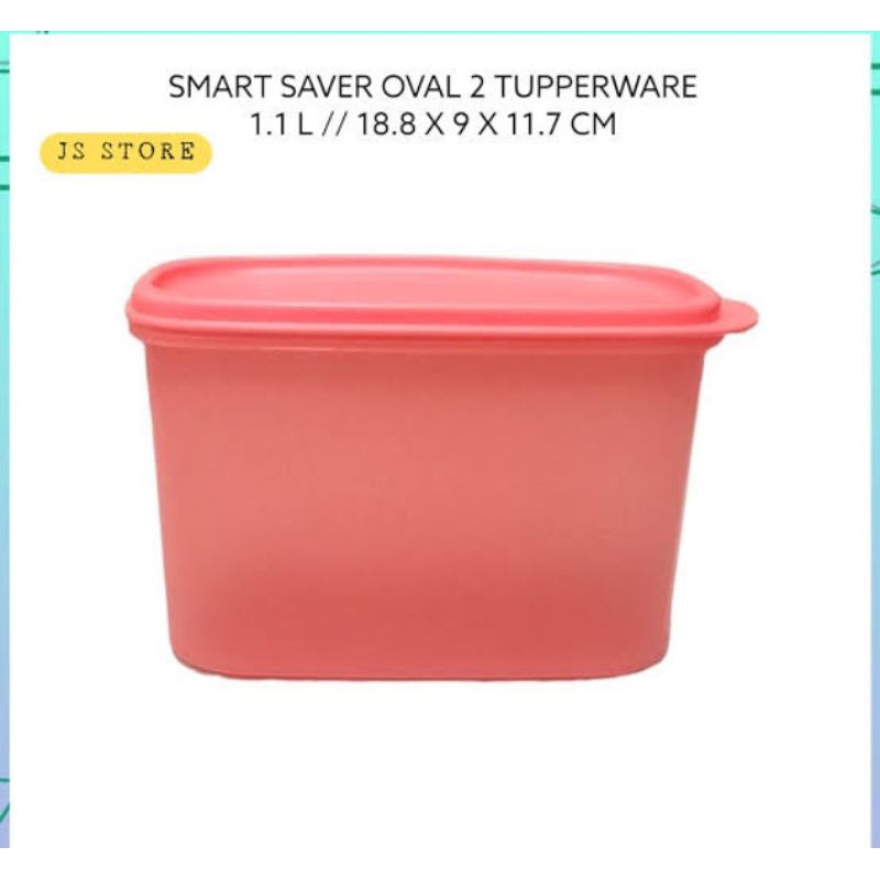 Smart saver oval #2 tupperware / toples tupperware