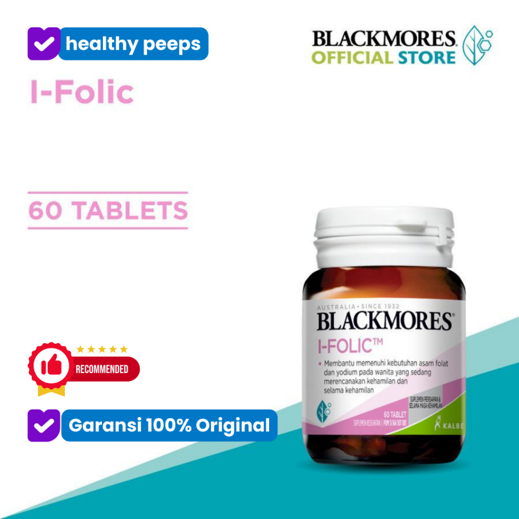 Blackmores i Folic - iFolic acid asam folat vitamin promil maternity