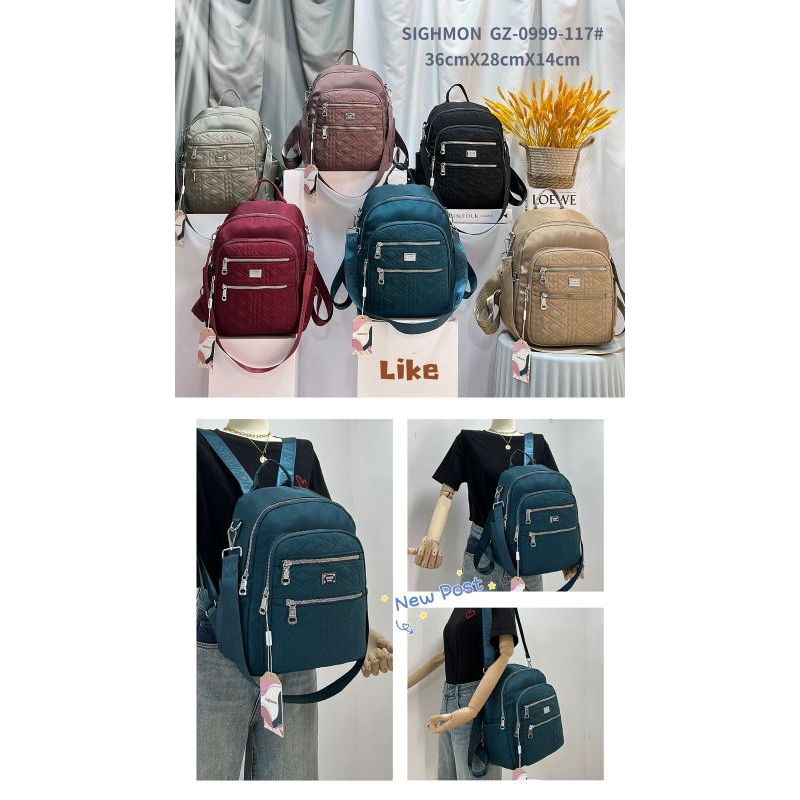 Tas Ransel wanita sighmon like Gz-0999-117  import ori