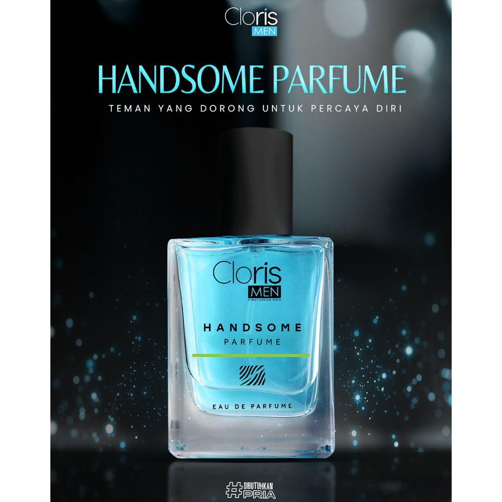 BELI 1 GRATIS 1 CLORISMEN HANDSOME PARFUME ORIGINAL BPOM - EDP 30ML | Bikin Doi Lengket dan Mantan Menyesal