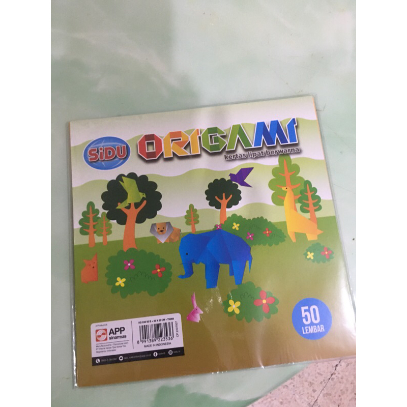 

kertas lipat ukuran 20/20 isi 50 lb 10 warna @ 5 lb