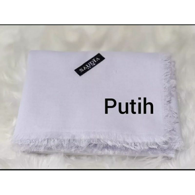GRATIS ONGKIR JILBAB SAUDIA RAWIS HIJAB SEGIEMPAT RAWIS KERUDUNG SEKOLAH SAUDIA WARNA PUTIH
