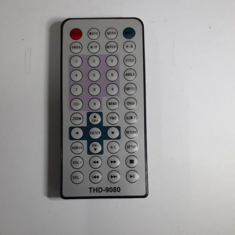 Remote DVD TV portable