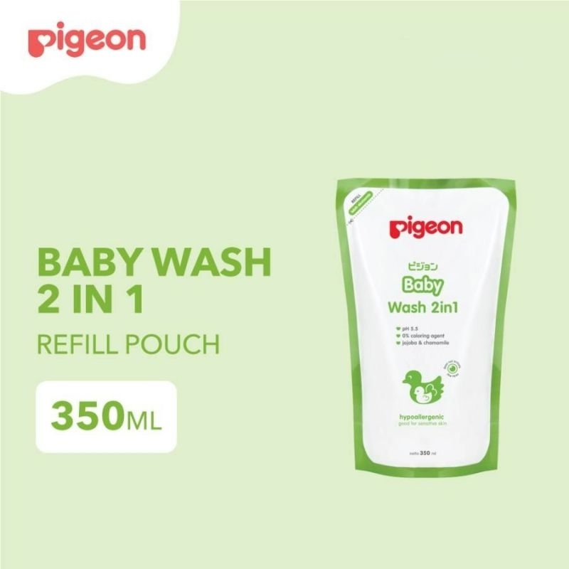 Pigeon Baby Wash Chamomile 2in1 Hypoallergenic - Sabun Bayi