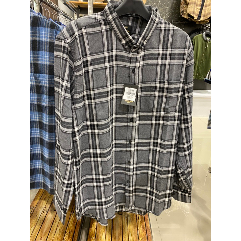 kemeja flanel cowok kekinian HASSENDA