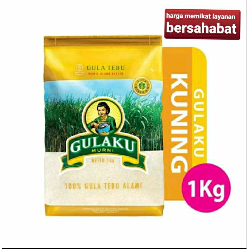 

Gulaku kemasan kuning 1 kg