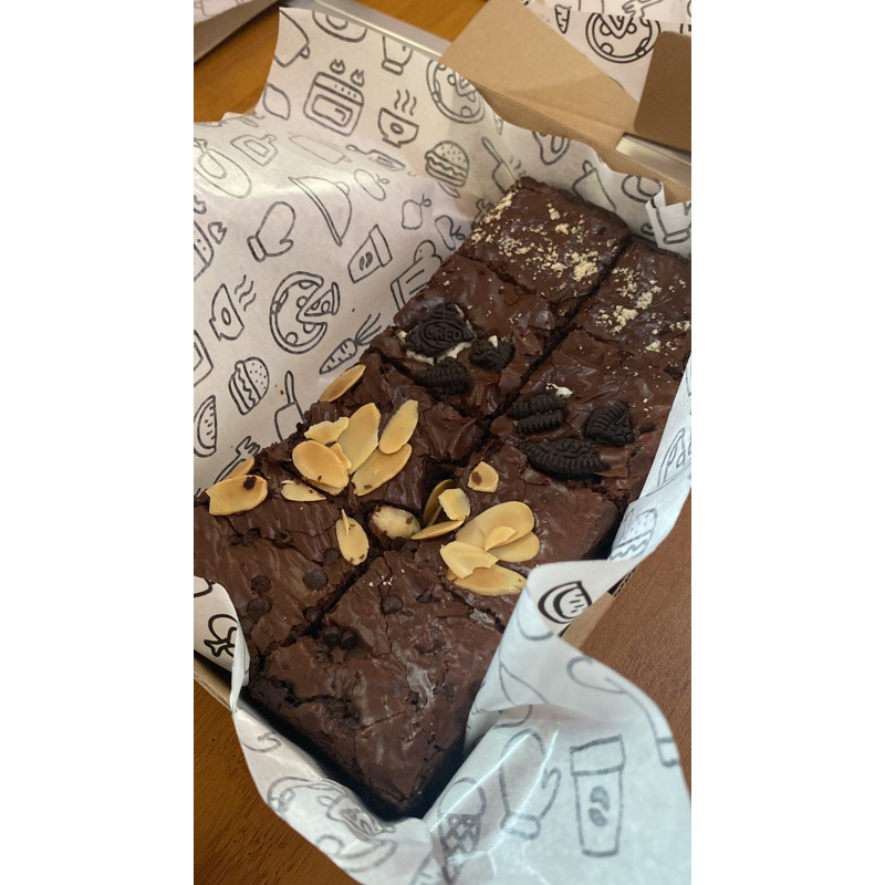 

Fudgy Brownies Medium Size