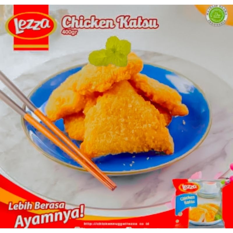 

Chicken Katsu Frozen 400gr // Lezza Chicken Katsu // Makanan Frozen Halal