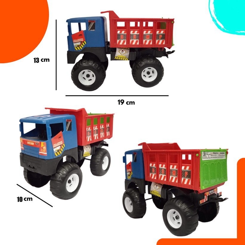 Mainan anak mobil Truk Pasir Dump Truck / Mainan Truk Pasir Jomplang /dump truk besar