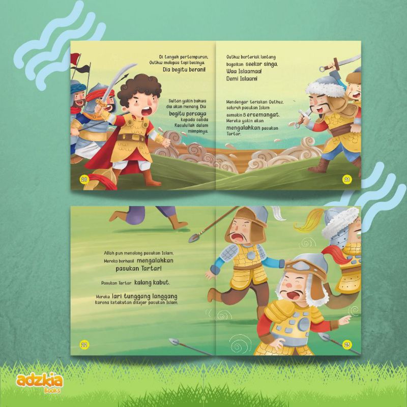 Adzkia - LITTLE SULTAN SERIES Buku Cerita Anak Muslim Islam Islami Murah Shalahuddin Al Ayyubi Muhammad Al Fatih Quthuz