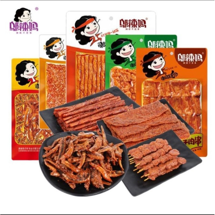 

[HALAL VEGE] WULAMA Gluten 100g (Cemilan Snack Vegetarian) latiao/la tiao