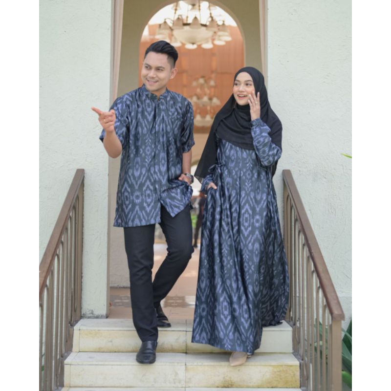 SUMBA RAYA BY QINARA HIJAB/GAMIS MUSLIMAH/GAMIS TENUN/GAMIS MEWAH/GAMIS SIMPLE