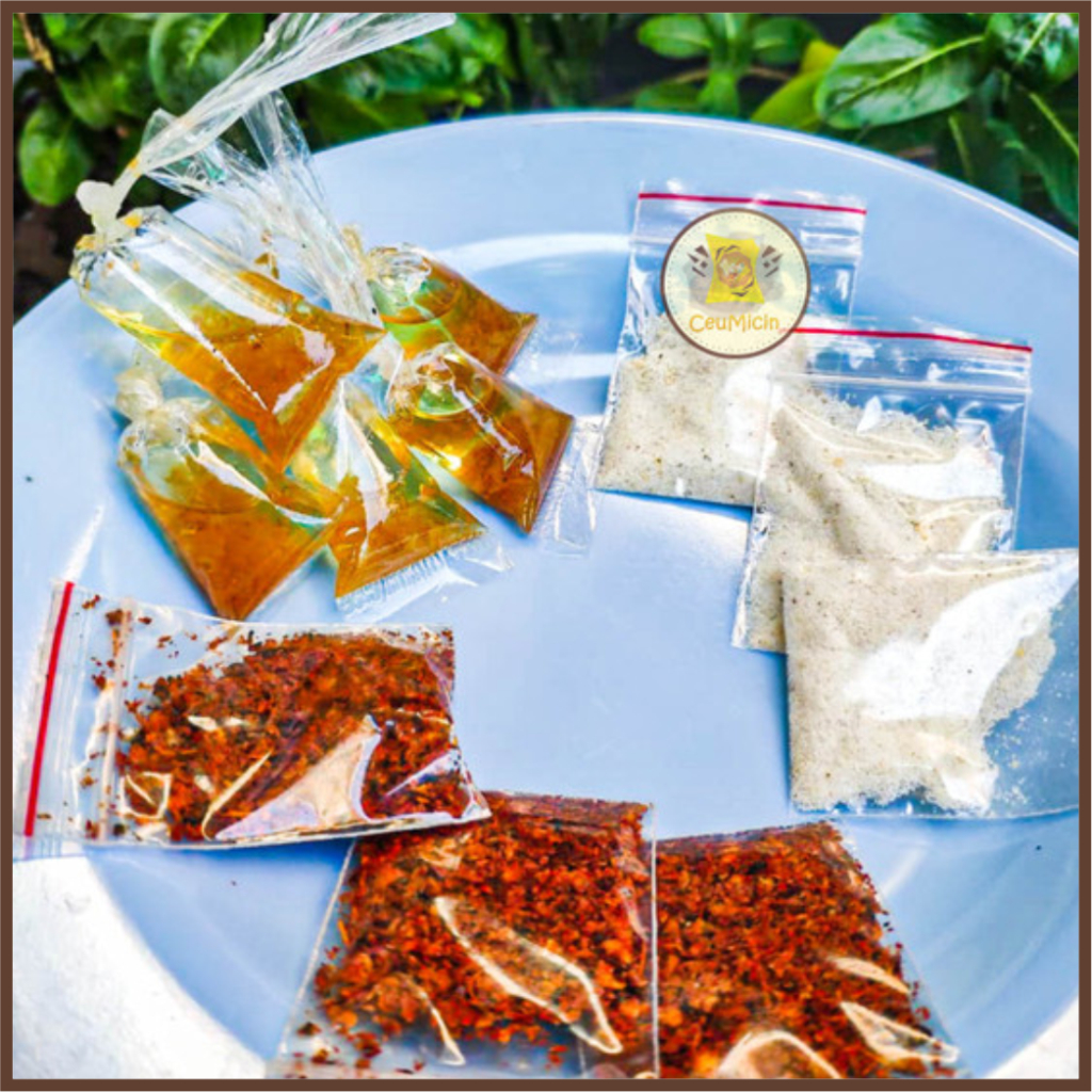 

Bumbu Paket Mini Baso / Seblak / Cuanki / Kuah / Original Ceumicin