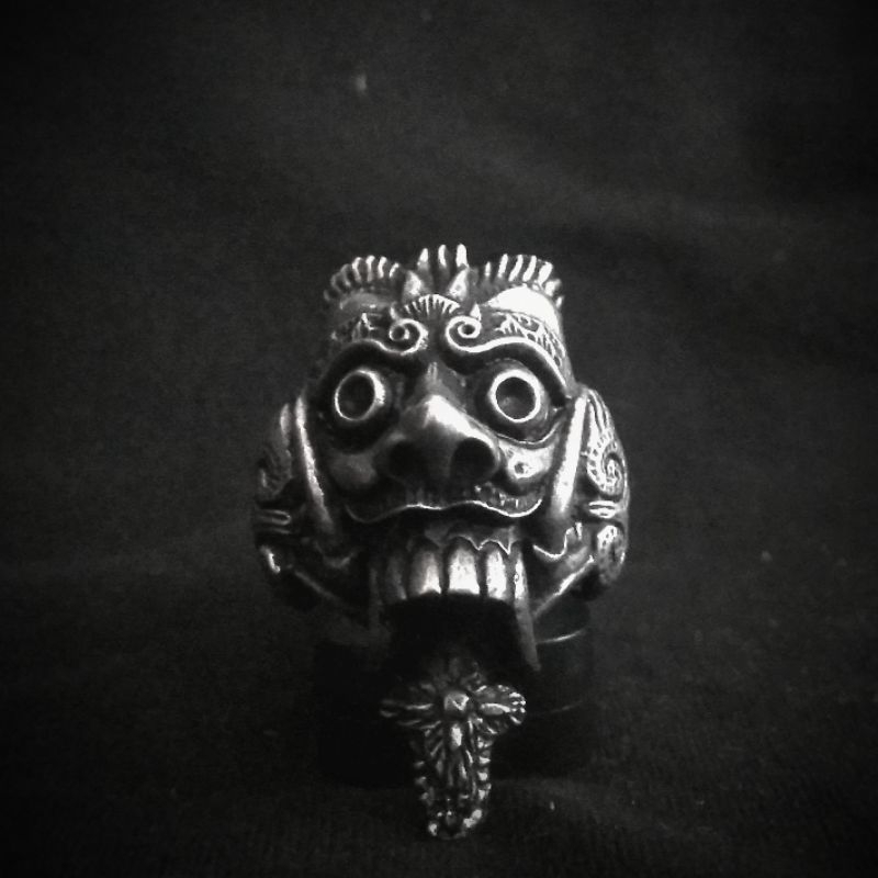 rangda bali ring , bali ring , budaya , adat istiadat , ring skull ,skull ring ,cincin tengkorak , s