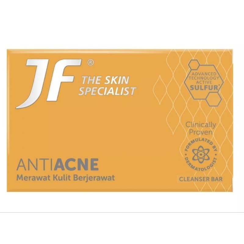 JF Sulfur Anti Acne /Acne Protect 65gr dan 90gr /Sabun JF /Sabun Belerang /Sabun Jerawat