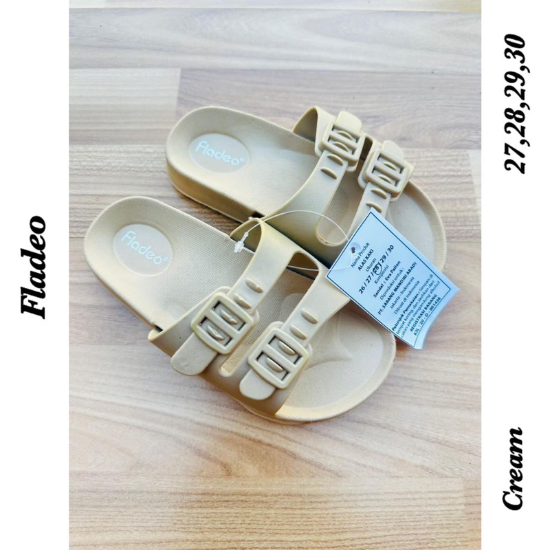 sandal jelly anak selop gesper