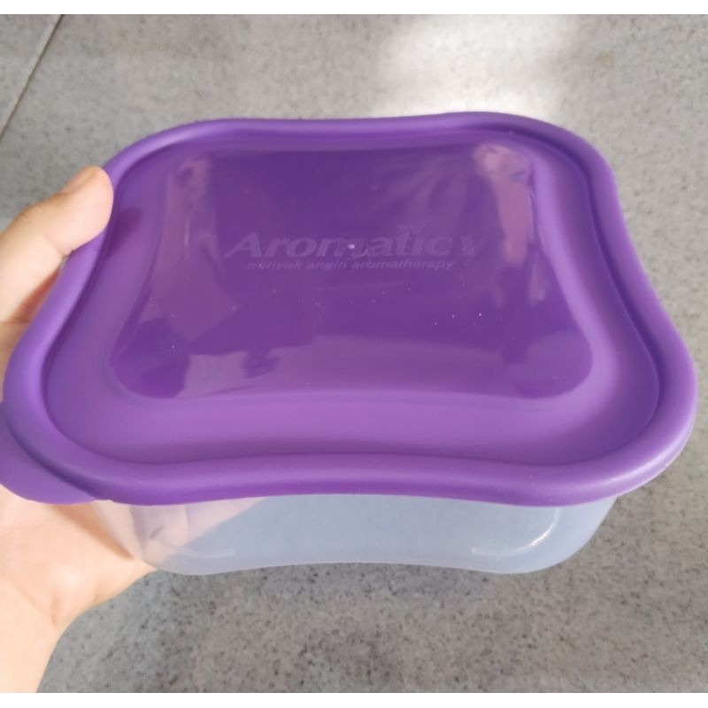 Toples aromatic plastik/box tempat makan cocok untuk bekal