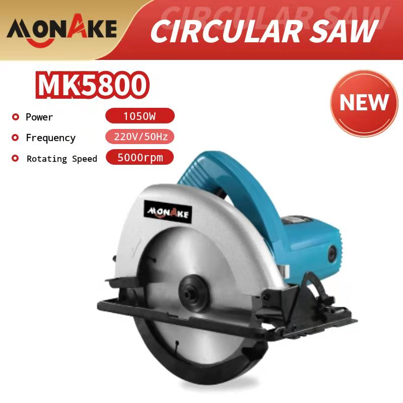 MONAKE Mesin Circular Saw Mesin Gergaji Mesin Potong kayu MK5800