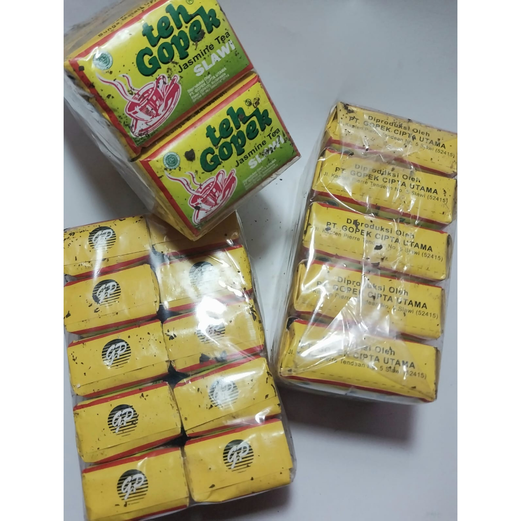 

Teh Gopek Super Premium Asli Slawi Tegal Isi 10 pcs