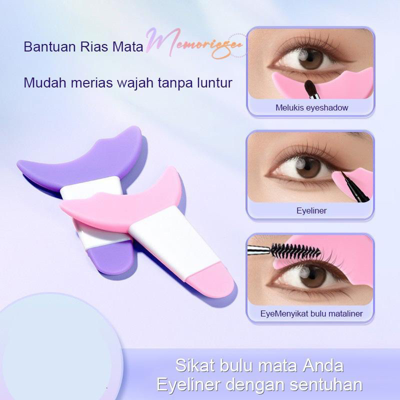 bgskinbukittinggi- 3n1 aplikator maskara/eyeliner bahan silikon