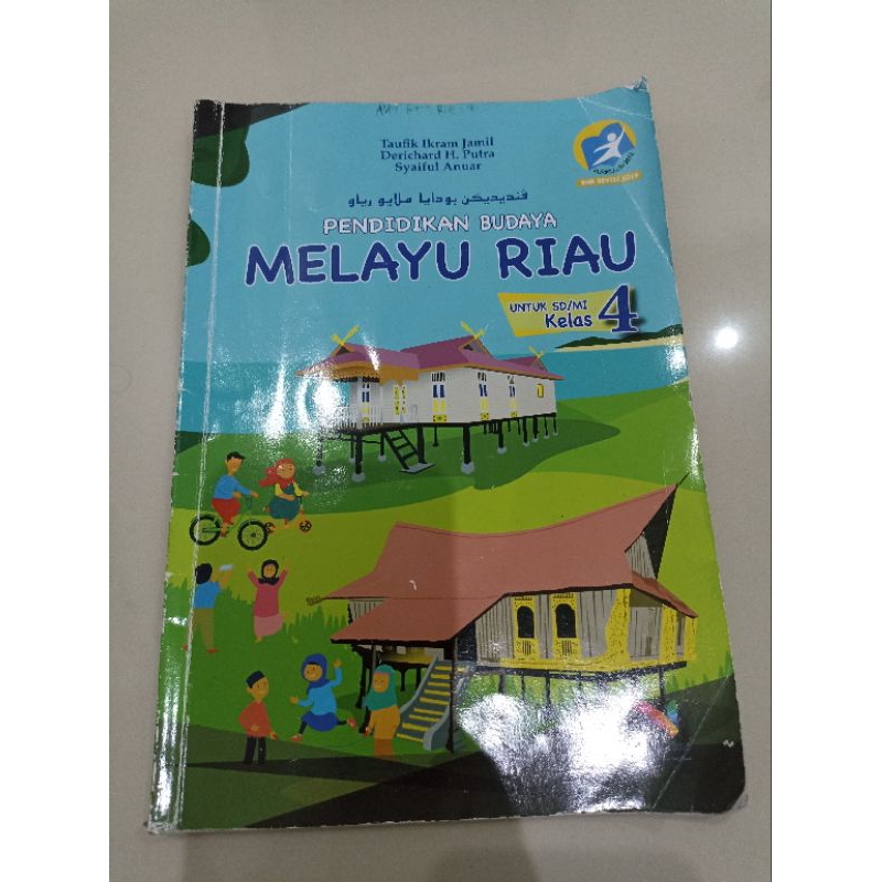 preloved Buku pelajaran BUDAYA MELAYU RIAU KELAS 4 dan 5 SD serta KELAS VII (1 SMP)