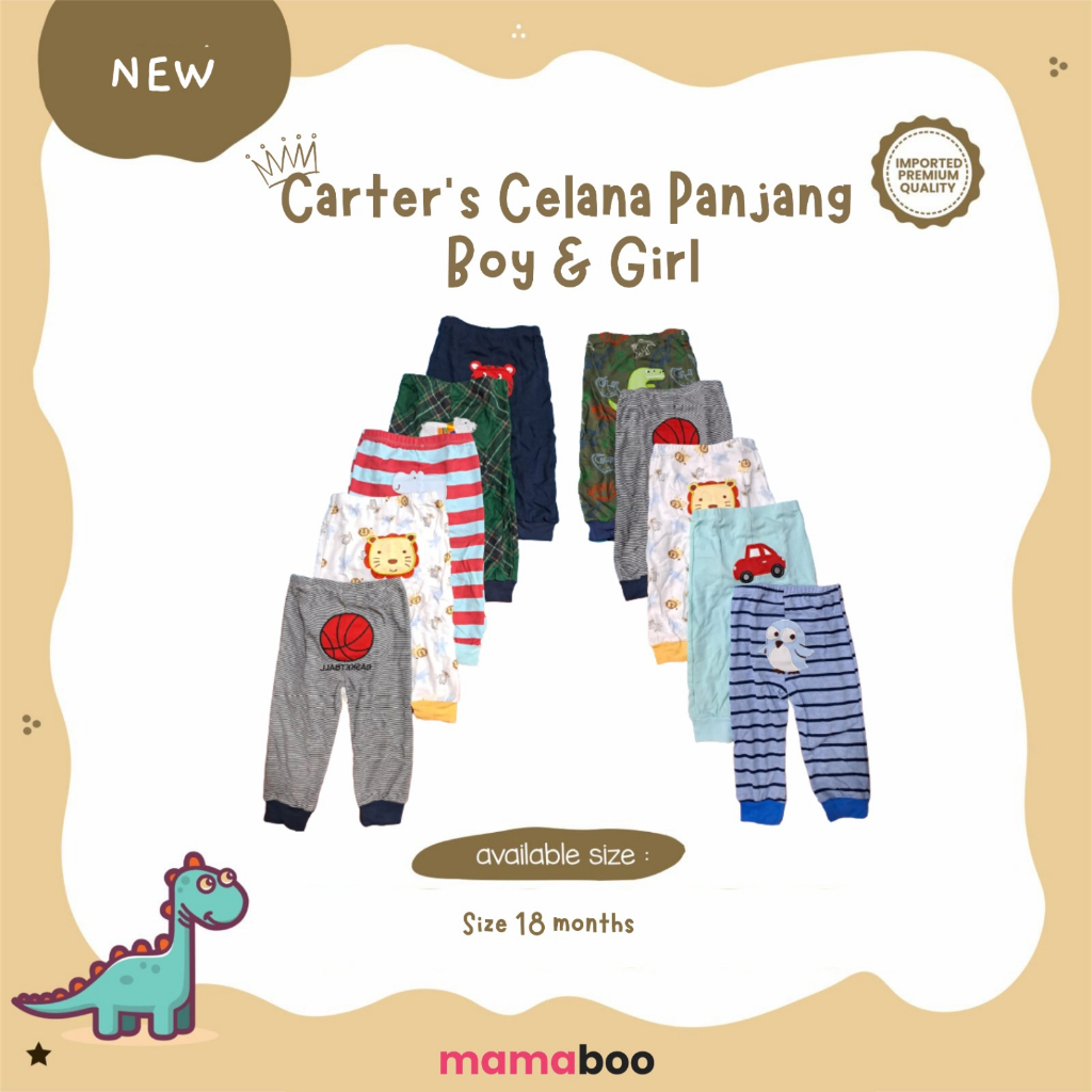 Premium Carters - Celana Panjang Boy &amp; Girl