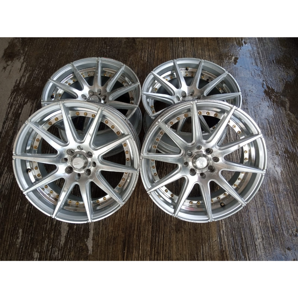 VELG COPOTAN MOBIL SECOND RACING BRAVE RING 17 PCD 4X100/114 U/ VIOS CITY