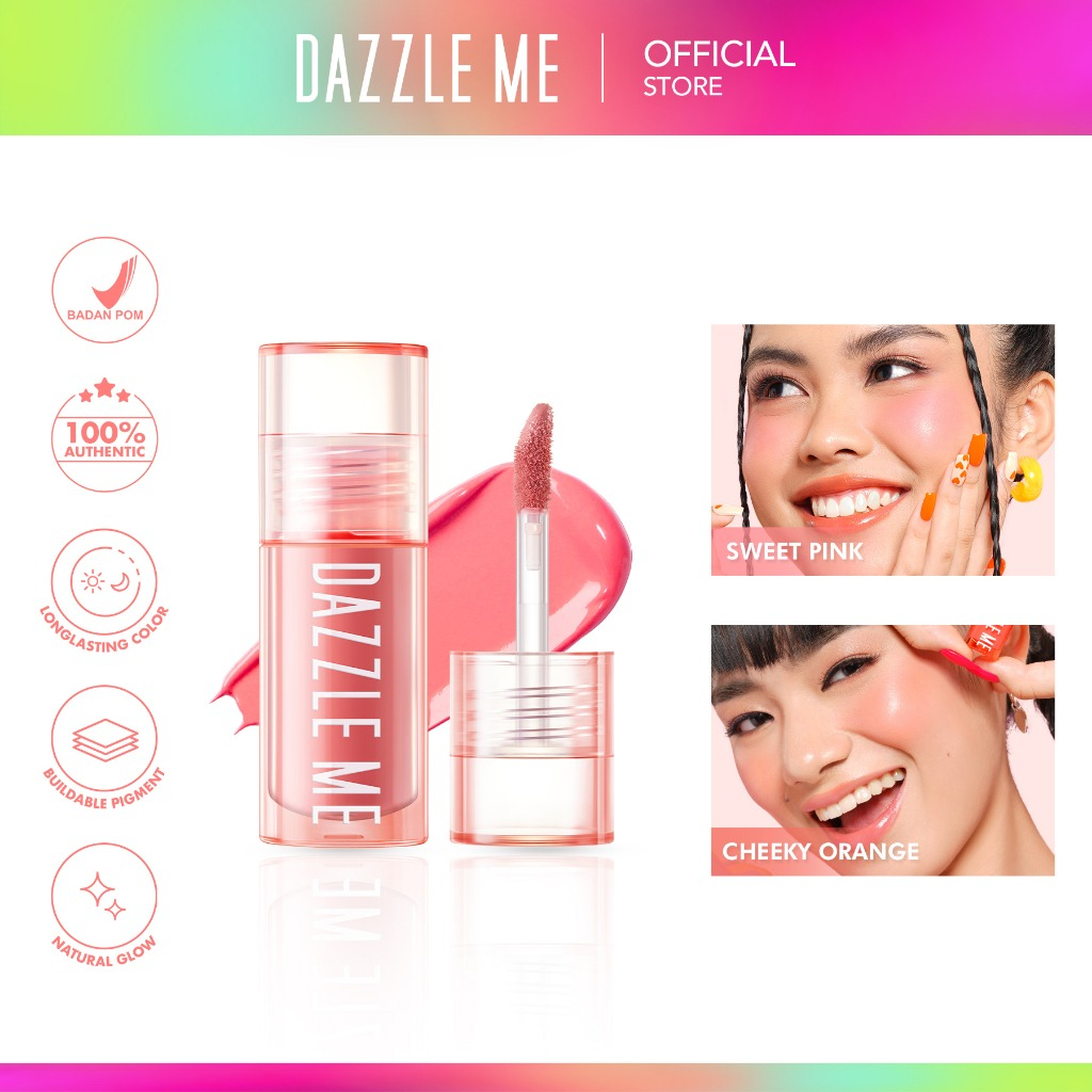 Dazzle Me Heart-Melt Creamy Liquid Blush