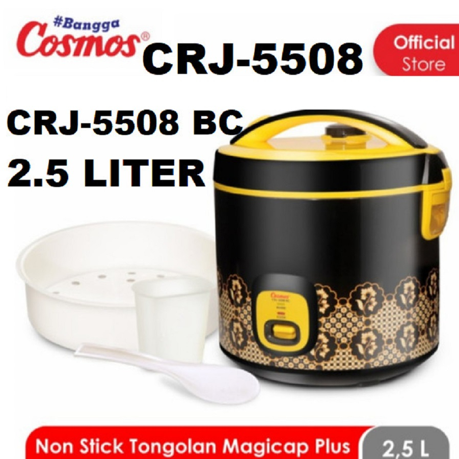 Magic Com Rice Cooker 2.5 L 2,5 Liter Cosmos CRJ-5508BC CRJ 5508BC