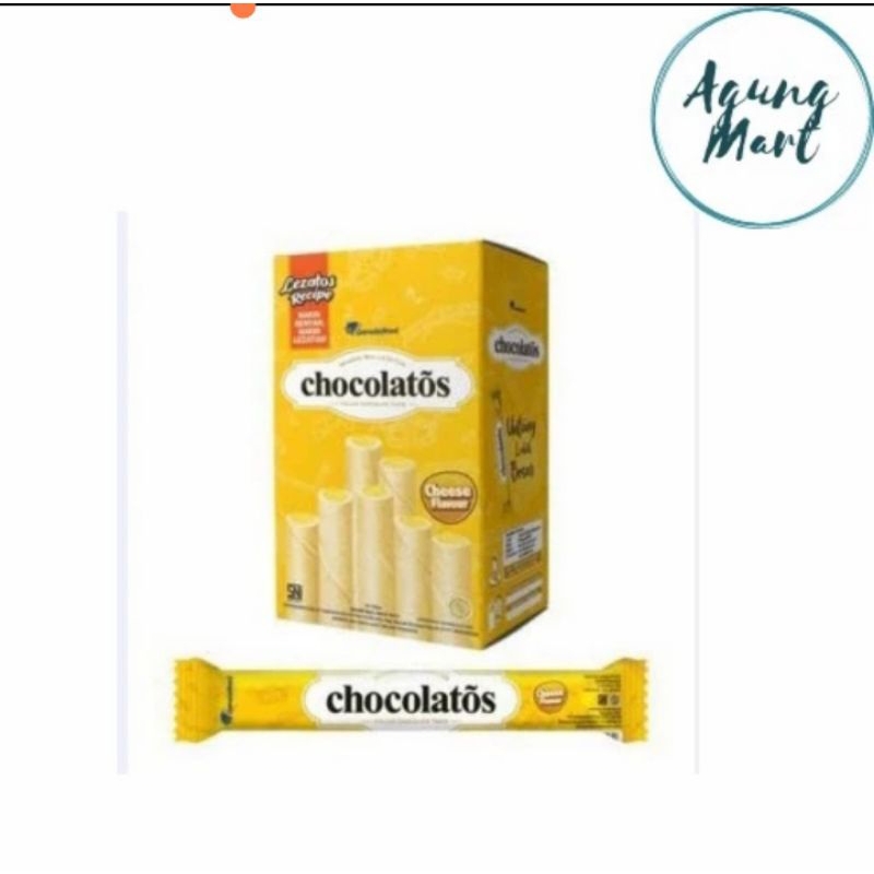 

Gery Wafer Roll Chocolatos Sweet Cheese 16g (1pc)