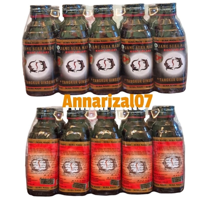 Jamu Tangkur Ginseng Suramadu 1 Pak 10 Botol