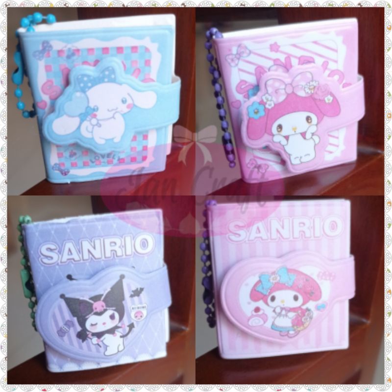 

Mini book sanrio 2 in 1 free gantungan, Buku mini sanrio, Buku kecil sanrio