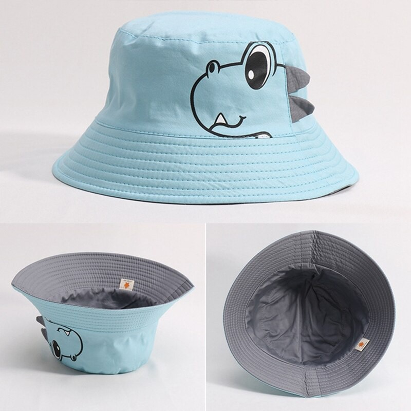 Topi Bucket Anak karakter dino / topi buket Anak Perempuan Laki Laki / Topi Buket Dino