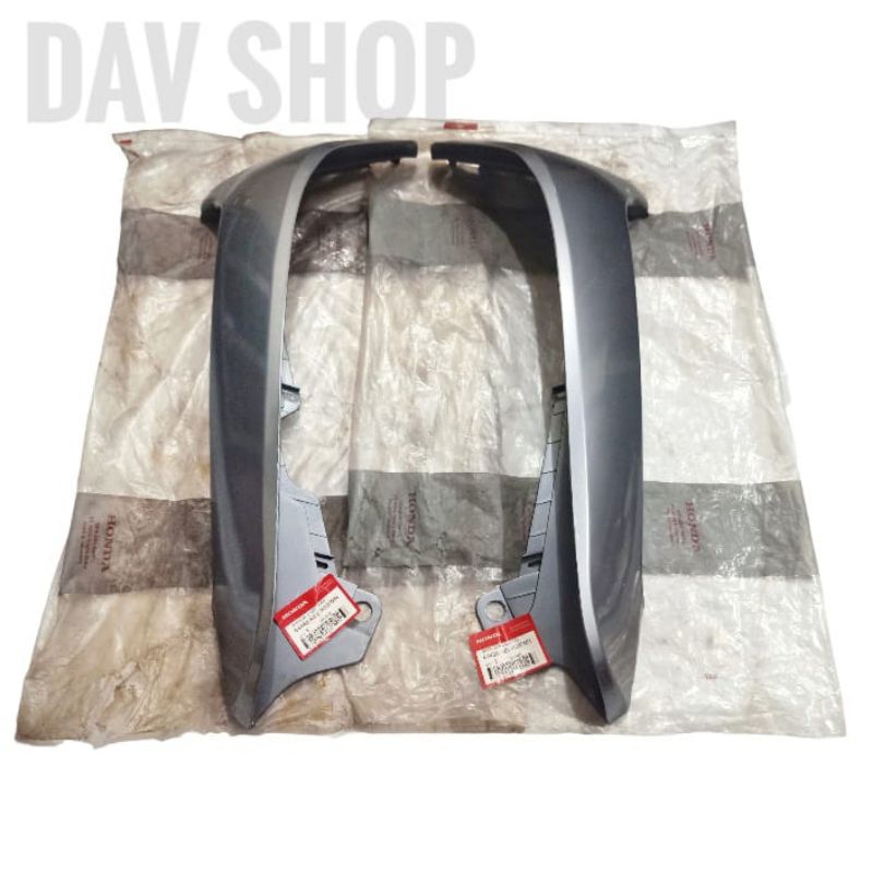 LEGSHIELD/COVER SAYAP LUAR KANAN KIRI SUPRA 100 SUPRA X LAMA XX V FIT LAMA GREY ABU ABU ORIGINAL AHM