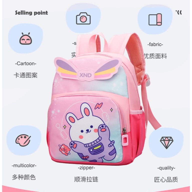 2564 tas anak-anak import fashion tas back pack sekolah tas ransel cantik terkiniian tas anak private