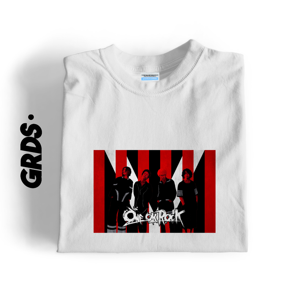 KAOS ONE OK ROCK / T-SHIRT ONE OK ROCK FREE STICKER
