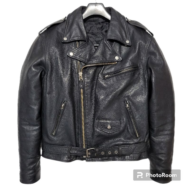 HARLEY DAVIDSON JAKET KULIT RAMONES PRIA LEATHER JACKET LIKE SCHOTT PERFECTO VANSON AVIREX RBC UTILI