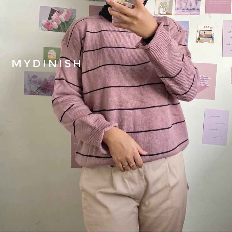 Miranda Blaster Blouse - Atasan Wanita Bahan Rajut