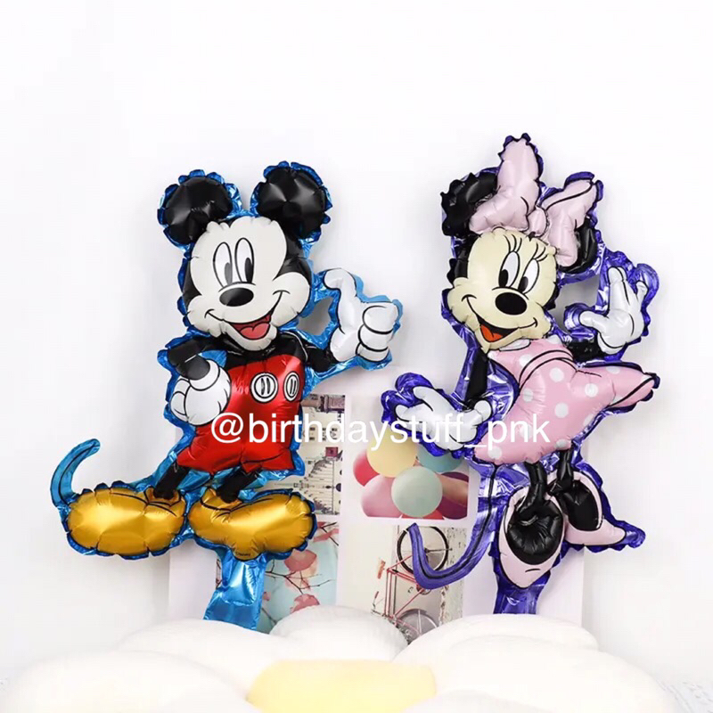 Balon Foil Karakter Mickey Minnie / Balon Foil Karakter Minnie / Balon Foil Mickey