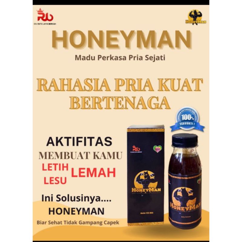

paket hemat Madu Honeyman 2 btl hrga 100 rb