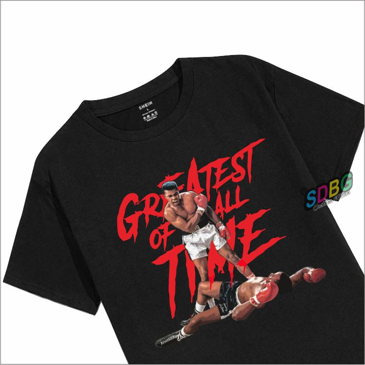 kaos baju muhammad ali - kaos legenda tinju muhammad ali