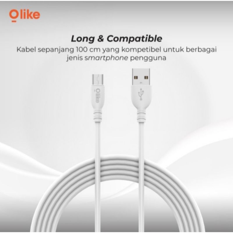 Kabel Data USB Type C Fast Charging 100cm