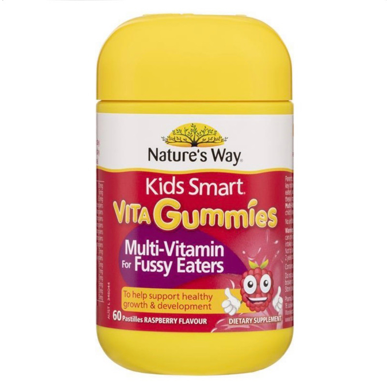 Nature’s Way Kids Smart Vita Gummies for Fussy Eaters isi 60