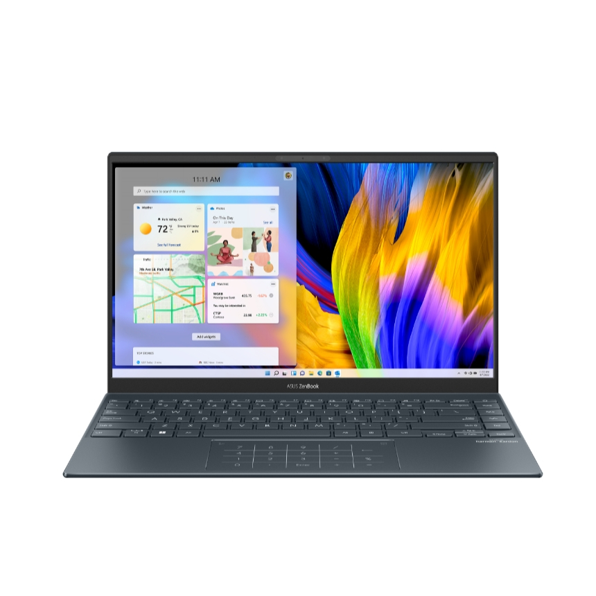 Laptop Asus Zenbook UM425UAZ Amd Ryzen 7 5700u Ram16gb Ssd512Gb FHD IPS Windows 11 dan office 2021 Original